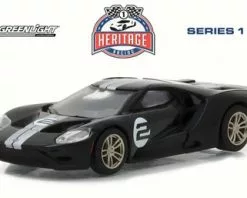2017 Ford GT Tribute, Black - Greenlight 13200/48 - 1/64 Scale Diecast Model Toy Car