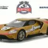 2017 Ford GT Tribute, Gold - Greenlight 13200/48 - 1/64 Scale Diecast Model Toy Car -Diecast Cars Store 13200C 48 GL Ford GT RH S1 GT40 MKII Tribute 164 1 AZ 00542.1610383313.386.513