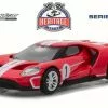 2017 Ford GT Tribute, Red - Greenlight 13200/48 - 1/64 Scale Diecast Model Toy Car -Diecast Cars Store 13200D 48 GL Ford GT RH S1 GT40 MKIV Tribute 164 1 AZ 56570.1610379422.386.513