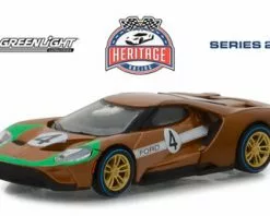2017 Ford GT, Brown - Greenlight 13220A/48 - 1/64 Scale Diecast Model Toy Car