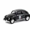 Classic Volkswagen Beetle #285 (Rally Mexico 2017), Black - Greenlight 13280/48 - 1/64 Diecast Car