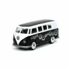 ModelToyCars Volkswagen T1 Bus, Black And White - Jada Toys 14051W1 - 1/64 Scale Diecast Model Toy Car -Diecast Cars Store 14051w1 jada black volkswagen t1 bus diecast toy car 1 58638.1603306593.386.513