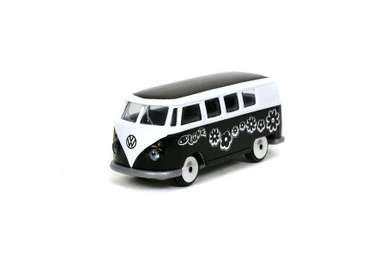 ModelToyCars Volkswagen T1 Bus, Black And White - Jada Toys 14051W1 - 1/64 Scale Diecast Model Toy Car 3 ModelToyCars Volkswagen T1 Bus, Black And White - Jada Toys 14051W1 - 1/64 Scale Diecast Model Toy Car