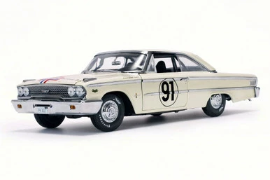 Sun Star 1963 Ford Galaxie 500 XL #91 1963 Tour De France- 1473 - 1/18 Scale Diecast Model Toy Car 3 Sun Star 1963 Ford Galaxie 500 XL #91 1963 Tour De France- 1473 - 1/18 Scale Diecast Model Toy Car