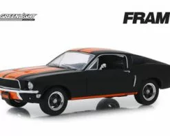 1968 Ford Mustang GT Fastback, FRAM Oil Filters - Greenlight 18253 - 1/24 Scale Diecast Car