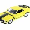1970 Ford Mustang Boss 302 Hard Top, Yellow - Welly 22088WYL - 1/24 Scale Diecast Model Toy Car -Diecast Cars Store 22088WYL 1970 Ford Mustang Boss 302 124 1 AZ 73286.1610380923.386.513