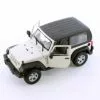 2007 Jeep Wrangler Rubicon Hardtop, White - Welly 22489HWT - 1/24 Scale Diecast Model Toy Car -Diecast Cars Store 22489HWT WLY 2007 Jeep Wrangler Rubicon 124 1 59918.1661284884.386.513