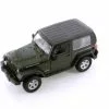 2007 Jeep Wrangler Rubicon Hardtop, Dark Green - Welly 22489H/4D - 1/24 Scale Diecast Model Toy Car -Diecast Cars Store 22489hl wly green 2007 jeep wrangler rubicon hardtop diecast toy car 1 57548.1665178578.386.513