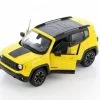Jeep Renegade Trailhawk, Yellow - Welly 24071WYL - 1/24 Scale Diecast Model Toy Car -Diecast Cars Store 24071WYL WLY Jeep Renegade Trailhawk 124 1 00411.1633629319.386.513