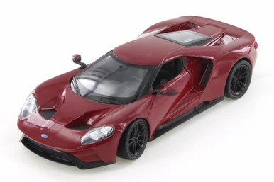 2017 Ford GT, Blood Red - Welly 24082/4D - 1/24 Scale Diecast Model Toy Car 3 2017 Ford GT, Blood Red - Welly 24082/4D - 1/24 Scale Diecast Model Toy Car