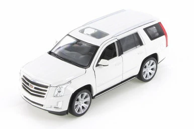 2017 Cadillac Escalade, White - Welly 24084WWT - 1/24 Scale Diecast Model Toy Car 3 2017 Cadillac Escalade, White - Welly 24084WWT - 1/24 Scale Diecast Model Toy Car