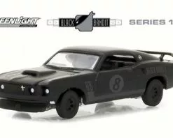 1969 Ford Mustang, Black - Greenlight 27950B/48 - 1/64 Scale Diecast Model Toy Car