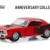1971 Plymouth HEMI Cuda, 426 HEMI 50 Years - Greenlight 28000E/48 - 1/64 Scale Diecast Model Toy Car