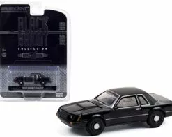 ModelToyCars 1982 Ford Mustang SSP, Black - Greenlight 28050B/48 - 1/64 Scale Diecast Model Toy Car