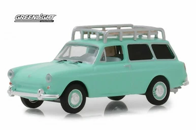 1965 Volkswagen Type 3 Squareback, Birch Green - Greenlight 29930C/48 - 1/64 Scale Diecast Car 3 1965 Volkswagen Type 3 Squareback, Birch Green - Greenlight 29930C/48 - 1/64 Scale Diecast Car