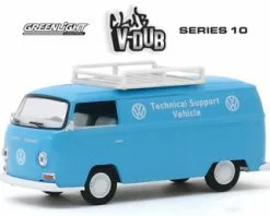 Greenlight 1971 Volkswagen Type 2 Pnl Van Support Vehicle 29980A/48 - 1/64 Scale Diecast Model Toy Car