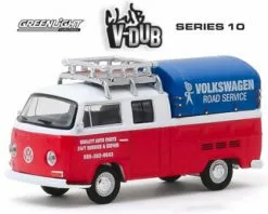 Greenlight 1976 Volkswagen Type 2 Double Cab Pick-Up With Canopy-29980E/48 - 1/64 Scale Diecast Model Toy Car