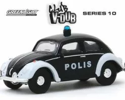 Volkswagen Beetle Police Car - Polis Trollveggen, Norway - Greenlight 29980F - 1/64 Diecast Car