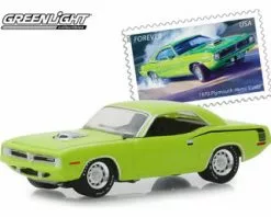 Greenlight 1970 Plymouth HEMI Cuda, United States Postal Svc 2013 30069/48 - 1/64 Scale Diecast Model Toy Car