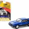 ModelToyCars 1979 Ford Cobra T5, Blue Glow - Greenlight 30205/48 - 1/64 Scale Diecast Model Toy Car -Diecast Cars Store 30205 gl blue 1979 ford cobra t5 diecast toy car 1 99608.1606864556.386.513