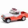 1967 Jeep Jeepster Commando - Chattanooga Rural Fire Dept. No. 3, White And Orange - Greenlight 30269/48 - 1/64 Scale Diecast Model Toy Car -Diecast Cars Store 30269 48 1967 Jeep Jeepster Commando Chattanooga Rural Fire Dept No3 164 1 49536.1645724601.386.513