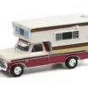1974 Ford F-250 Camper Special W/ Large Camper, Red - Greenlight 30287 1/64 Scale Diecast Car 2 1974 Ford F-250 Camper Special W/ Large Camper, Red - Greenlight 30287 1/64 Scale Diecast Car -Diecast Cars Store 30287 48 GL 1974 Ford F 250 Camper Special w Large Camper 164 1 16531.1652393242.386.513