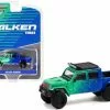 Greenlight Falken Tires 2021 Jeep Gladiator Pickupw/Off-Road Parts 30298/48 1/64 Scale Diecast Model Toy Car -Diecast Cars Store 30298 gl green falken tires 2021 jeep gladiator pickup truck with off road parts diecast toy car 1 99063.1642176527.386.513