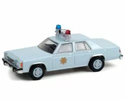 1982 Ford LTD-S - County Sheriff, Light Blue - Greenlight 30304/48 - 1/64 Scale Diecast Car