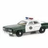1975 Plymouth Fury, Dark Green And White - Greenlight 30325 1/64 Scale Diecast Car -Diecast Cars Store 30325 48 GL 1975 Plymouth Fury Capitol City Police 164 1 98349.1652393089.386.513