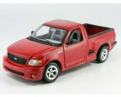 Ford F-150 SVT Lightning Pickup Truck, Red - Maisto 31141 - 1/21 Scale Diecast Model Toy Car