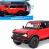 ModelToyCars 2021 Ford Bronco Wildtrak, Red - Maisto 31456RD - 1/18 Scale Diecast Model Toy Car 1 ModelToyCars 2021 Ford Bronco Wildtrak, Red - Maisto 31456RD - 1/18 Scale Diecast Model Toy Car -Diecast Cars Store 31456rd mai red 2021 ford bronco wildtrak diecast toy car 1 46863.1645488613.386.513
