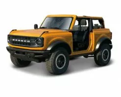 2021 Ford Bronco Badland, Orange - Maisto 31457OR - 1/18 Scale Diecast Model Toy Car