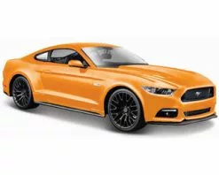 2015 Ford Mustang GT, Orange - Maisto 31508OR - 1/24 Scale Diecast Model Toy Car