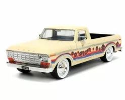 1979 Ford F-150 Pickup Truck, Cream - Jada Toys 31609 - 1/24 Scale Diecast Model Toy Car