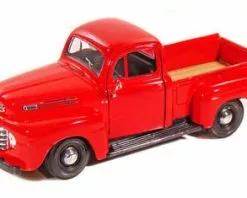 1948 Ford F-1 Pickup Truck, Red - Maisto 31935 - 1/25 Scale Diecast Model Toy Car