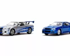 Jada Toys Brian's Nissan Skyline GT-R , Fast & Furious - Toys 31980 - 1/32 Scale Diecast Model Toy Car