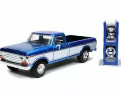 ModelToyCars 1979 Ford F-150 Custom Pickupwith Extra Wheels, Toys 32309/4 - 1/24 Scale Diecast Model Toy Car