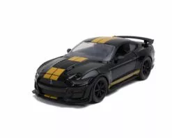 ModelToyCars 2020 Ford Mustang Shelby GT500, Black - Jada Toys 53003-W162GT - 1/24 Scale Diecast Model Toy Car