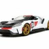 2021 Ford Gt #98, White - Jada Toys 32700/4 - 1/24 Scale Diecast Model Toy Car -Diecast Cars Store 32700 4 JADA BTM 2021 Ford GT No98 124 1 14124.1637363404.386.513