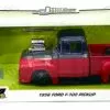 1956 Ford F-100 With Spare Tires, Red - Jada Toys 33019 - 1/24 Scale Diecast Model Toy Car -Diecast Cars Store 33019 jada red 1956 ford f 100 with spare tires diecast toy car 1 63395.1663595586.386.513