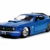 1970 Ford Mustang Boss 429, Blue - Jada Toys 33043 - 1/24 Scale Diecast Model Toy Car 1 1970 Ford Mustang Boss 429, Blue - Jada Toys 33043 - 1/24 Scale Diecast Model Toy Car -Diecast Cars Store 33043 JADA BTM 1970 Ford Mustang Boss 429 1 89823.1642176784.386.513