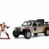 2020 Jeep Gladiator With Colossus Figurine, X-Men - Jada Toys 33363 - 1/32 Scale Diecast Car -Diecast Cars Store 33363 JADA HWR 2020 Jeep Gladiator w Colossus Diecast Figurine 132 1 43835.1653063229.386.513