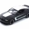 2012 Ford Mustang Boss 302 Hard Topwith White - Showcasts 34269 - 1/24 Scale Diecast Model Toy Car -Diecast Cars Store 34269 SHO BLACK 2012 Ford Mustang Boss 302 Hard Top 1 AZ 83325.1610380915.386.513