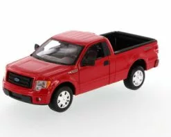 Ford F150 STX Pick Up Truck, Red - Showcasts 34270 - 1/27 Scale Diecast Model Toy Car