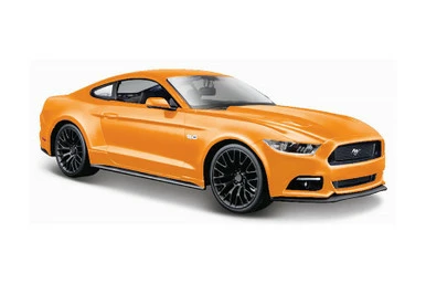 2015 Ford Mustang Hard Top, Orange - Showcasts 34508 - 1/24 Scale Diecast Model Toy Car 2 2015 Ford Mustang Hard Top, Orange - Showcasts 34508 - 1/24 Scale Diecast Model Toy Car