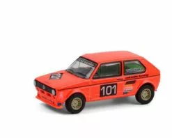 1975 Volkswagen Golf Mk1 Group 2 #101 - Winner Hockenheimring German Grand Prix, Orange - Greenlight 36020/48 - 1/64 Scale Diecast Model Toy Car