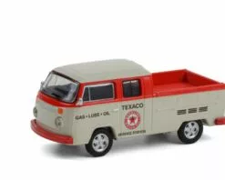 Greenlight 1976 Volkswagen T2 Type 2 Dbl Cab, Cream/Ivory And- 36020/48 - 1/64 Scale Diecast Model Toy Car
