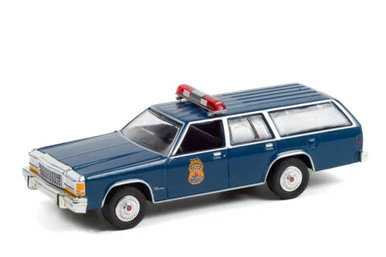 Indianapolis Metropolitan Police Department 1984 Ford LTD Crown Victoria Wagon, Dark Blue - Greenlight 36040F/48 - 1/64 Scale Diecast Model Toy Car 3 Indianapolis Metropolitan Police Department 1984 Ford LTD Crown Victoria Wagon, Dark Blue - Greenlight 36040F/48 - 1/64 Scale Diecast Model Toy Car