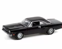 1970 Plymouth Road Runner (Lot #970.1), Gloss Black - Greenlight 37240/48 - 1/64 Scale Diecast Car