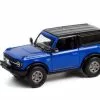 2021 Ford Bronco 2-Door VIN #001 (Lot #3008), Lightning Blue - Greenlight 37240 - 1/64 Diecast Car -Diecast Cars Store 37240 e gl 2021 ford bronco 2 door vin 001 2528lot 30082529 diecast toy car 1 83365.1645052923.386.513